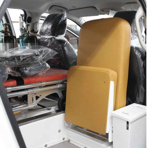 everest emergency response - folding attendant seats